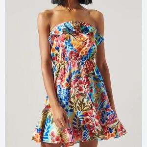 Sugarlips Convertible Ruffle Flounce Off-Shoulder Mini Dress